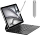 Keyboard Case for iPad Pro 11-inch (M4, 2024) with Stylus Pen, Magnetic Case with Keyboard, Pencil Holder, Floating Cantilever Stand, Multi-Touch Trackpad, Brightness Backlight, Black