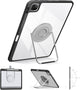 Rotating Case for iPad Pro 11 inch 2024 5th Generation (M4) with Pencil Holder, 360 Degree Rotating Stand for Portrait/Landscape/Hanging Modes, Ultra-Light Protective Case with Stable Stand, Black