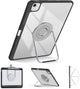 Rotating Case for iPad Air 11 Inch (M3/M2, 2025/2024), iPad Pro 11 Inch (4th/3rd/2nd/1st) & Air 5/4 with Pencil Holder, 360 Degree Rotating Stand for Portrait/Landscape Modes, Case with Stand, Black