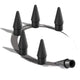 Replacement Tips for Apple Pencil 2nd Gen/1st Gen/USB-C/Apple Pencil Pro Generation, Exact Match to Apple Pen Nibs, Black, 6 Pack